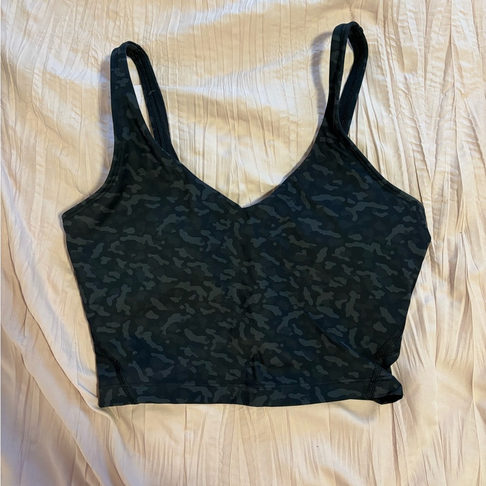 Exercise crop top